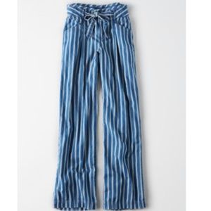 AE High-Waisted Striped Palazzo Pant (NEW W/O TAGS!)